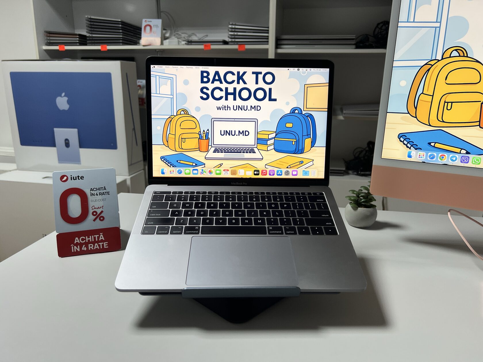 MacBook Pro 13, 2017/ i5 7gen/ 8gb Ram/ 128gb SSD/ 450 cicluri